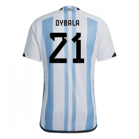 Argentina Dybala 21 Dres Domaći Svjetsko prvenstvo 2022 Kratkih Rukava